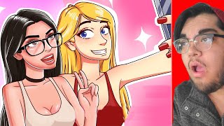 I Met SSSniperWolf In Real Life Animation React [upl. by Kennan]