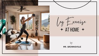 Looking to tone and strengthen your legs wo leaving your home homeworkoutchallenge fitnessgoals [upl. by Dehlia]