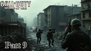 Call of Duty World at War  Part 9 Ring of Steel Veteran Difficulty [upl. by Onairda118]