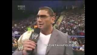 Batista vs Great Khali WWE 2009 [upl. by Vanya]