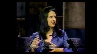 Anka Radakovich on Late Night May 21 1997 [upl. by Auqinet201]