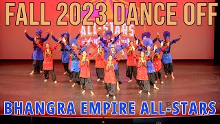 Bhangra Empire AllStars  Fall 2023 Dance Off [upl. by Yzeerb581]