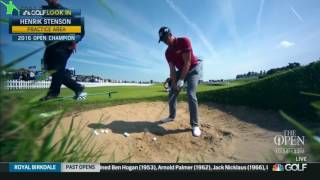 Henrik Stenson  Bunker Cam  2017 Open Championship [upl. by Watt769]