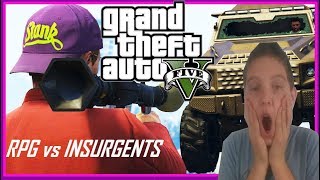 🔫RPG vs INSURGENTS  Grand Theft Auto 5 Multiplayer🔫 [upl. by Atnuhs374]