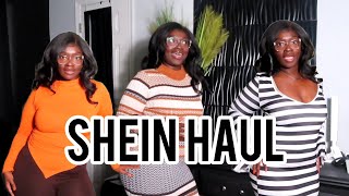 Shein Haul Cute Fall Dresses tops and more GIVEAWAY Details Included [upl. by Goerke]