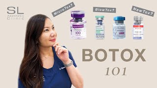 BOTOX 101 What You Need to Know About Botulinum Toxin  Baby Botox NewTox BlowTox amp more [upl. by Brien]