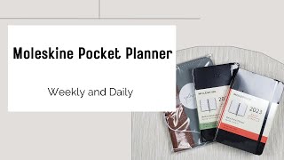 Moleskine Pocket Daily and Weekly Planner TN  Flip Through and Setup [upl. by Rein274]