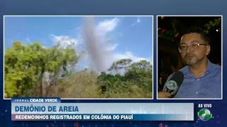 Climatologista explica ocorrência de redemoinhos em Colônia do Gurgueia [upl. by Gala]