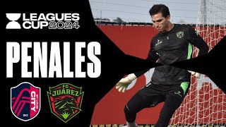 Penales ST LOUIS CITY VS FC JUÁREZ  El SHOW🎩 de JURADO bajo los 3 postes [upl. by Aroel]