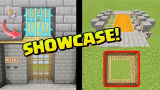 5 Easy REDSTONE Builds SHOWCASE In Minecraft [upl. by Esiuolyram85]