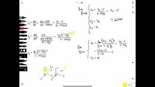 Fisica Moderna 13  Transformación de Lorentz para velocidades [upl. by Edmon]