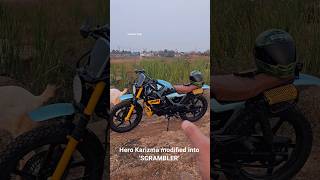 Modified SCRAMBLER shortfeed modification scrambler modifiedbikes youtubeshorts [upl. by Noraj]