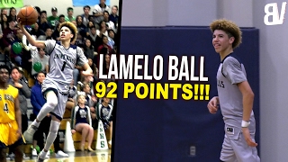 LaMelo Ball 92 Point Game FULL HIGHLIGHTS 41 Points In 4th Could NOT MISS ANYTHING [upl. by Kamal]