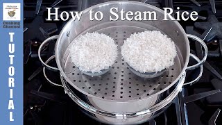 How To Steam Rice [upl. by Gnuoy]