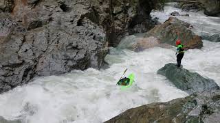 Stillaguamish River  Robe Canyon  Landslide [upl. by Fianna]