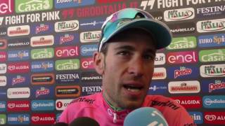 Vincenzo Nibali indossa la maglia rosa del Giro dItalia 2016 quotBisogna sempre provarciquot [upl. by Rebel]