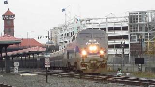 Amtrak 184 on Cascades Jan 12 2012 [upl. by Cyrill]