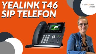 YEALINK T46 SIP Telefon Review [upl. by Clein]