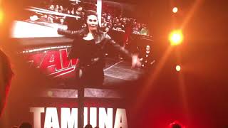 Tamina Snuka  Entrance  WWE Live Aberdeen [upl. by Anec420]