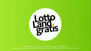 LOTTO LAND GRATIS  TV WERBUNG 2018 DEUTSCH [upl. by Jael]