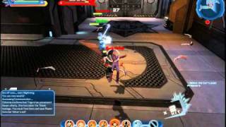 DC Universe Online Beta  TitansRaven  2hFireTank Gameplay [upl. by Morse]