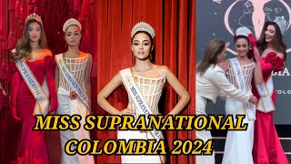 Sherren londoño fue coronada como miss supranational Colombia 2024 [upl. by Otineb319]