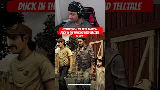 Clementine amp Lee meet Kenny amp Duck in the Walking Dead Telltale series [upl. by Atenahs]