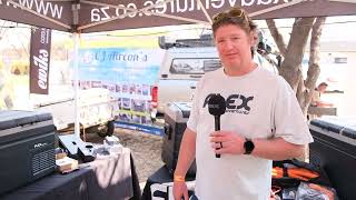 Flex Adventures at The Tiger Wheel amp Tyre SA 4x4 amp Outdoor Show Fridges Recovery gear etc [upl. by Tisha]