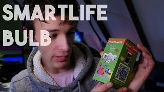 FCMila Smartlife WIFI Bulb Review  Great Starter smart light [upl. by Eelnayr]