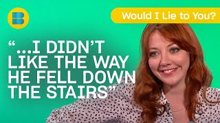 Did Diane Morgan Dump a Boyfriend Over Falling Down Stairs  Would I Lie To You  Banijay Comedy [upl. by Atiekram804]