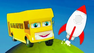 Zoom Zoom Zoom Were Going to The Moon  Zoom Zoom Bus  Preschool Songs amp Nursery Rhymes [upl. by Karwan253]