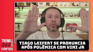 Tiago Leifert se pronuncia após fala polêmica sobre Vini Jr [upl. by Goodden]