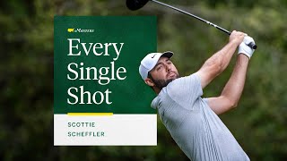 Scottie Schefflers First Round  Every Single Shot  The Masters [upl. by Eiralc]