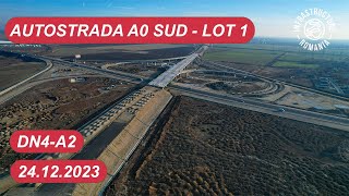 Autostrada A0 Sud Lot 1  DN4A2  24122023 [upl. by Satsoc]