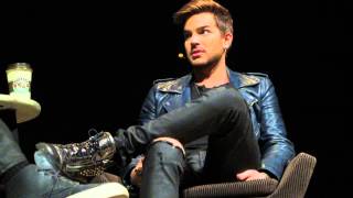 20150602 Interview w Adam Lambert  In Stockholm at Oscarsteatern adamlambertpic [upl. by Haydon]