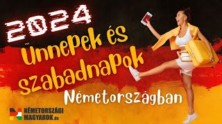 Munkaszüneti napok Németországban 2024 [upl. by Rico435]