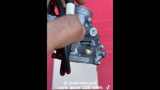 🔴 KARBURETOR WAVE 125  CARBURETOR ORIGINAL HONDA 100 [upl. by Laicram]