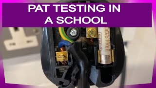 PAT Testing a School  Day in the life of a PAT Tester VLOG [upl. by Friedrick435]