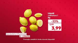 Oferta Kaufland din 2 și 3 martie lămâi unt și cafea [upl. by Selden]