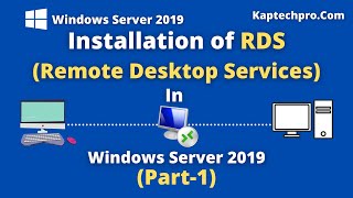 Installation of Remote Desktop Services In Server 2019 [upl. by Seyah]