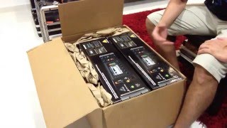 Behringer X32 Rack unboxing [upl. by Notnel]