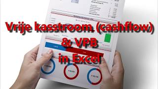 Vrije kasstroom amp VPB in Excel ✅ [upl. by Aneras]