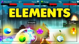 ELEMENT STRENGTHWEAKNESSES  DRACONIUS GO 🔥💧🌬🌱⚜ [upl. by Slrahc]