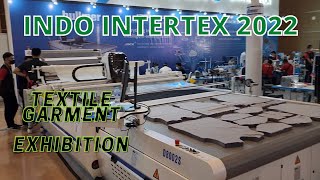 PAMERAN INDO INTERTEX 2022 TEXTILE GARMENT TERBESAR [upl. by Burley]