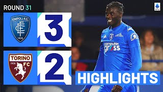 EMPOLITORINO 32  HIGHLIGHTS  Niang edges Toro in fivegoal thriller  Serie A 202324 [upl. by Ambur]