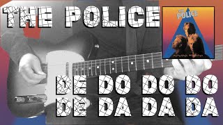 De Do Do Do De Da Da Da by The Police  Guitar Cover  Tab  Lesson [upl. by Karleen]