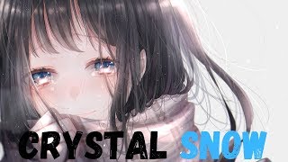 🎵 Nightcore ▷ Crystal Snow ❄️ BTS Lyrics English Female Cover [upl. by Uuge309]