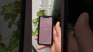 Iphone Code you didn’t know 🤯 iphone ios tech shorts youtubeshorts [upl. by Consuela44]