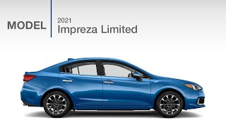 2021 Subaru Impreza Limited  Trim Review [upl. by Harpole]