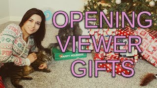 Opening Christmas Gifts from Viewers [upl. by Einhapets]